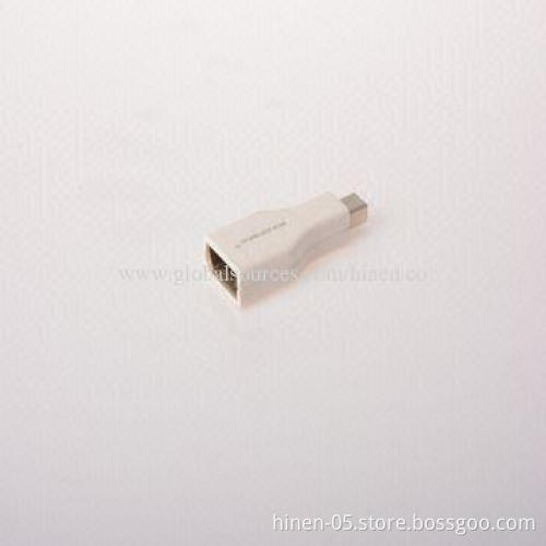 Mini DisplayPort to DVI Converter, Supports DVI Highest Video Resolution 1080p